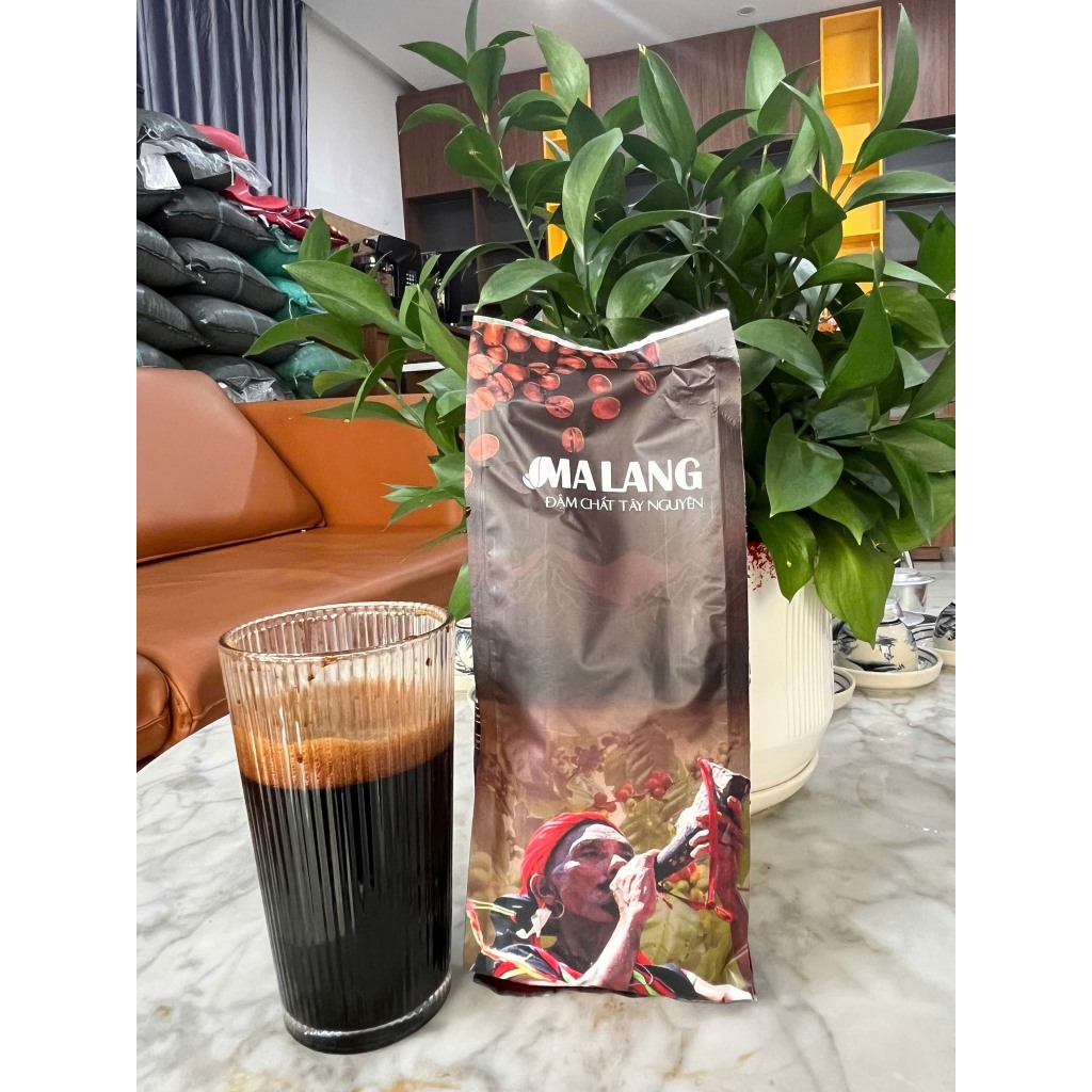 5Kg Cà Phê MaLang Gu Đậm Đà, Thơm Béo, Sánh Keo - Chuẩn Gu Cafe Đak Lak