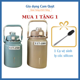 Bình Giữ Nhiệt Y17 Mẫu Mới BAOL Inox 304 Có Ống Hút Tiện Lợi