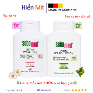 Bill Đức - Chai lớn (200ml) Dung Dịch Vệ Sinh Phụ Nữ Sebamed Feminine Intimate Wash giảm khử mùi hôi phụ khoa