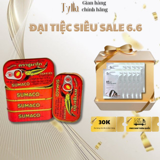  Cá Sumaco Cá Mòi Sốt Cà Thái Lan Hộp 125gr 