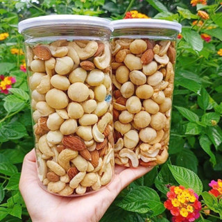 Granola Ăn Kiêng siêu hạt không Yến Mạch, nhiều mắc ca, không đường. Hộp 500g