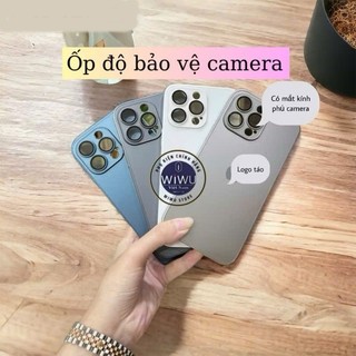 Ốp Ligus lưng nhám độ bảo vệ camera cho IPhone 15 Pro Max , 14 Pro Max , 13 Pro Max , 12 Pro Max ,11 Pro Max chống sốc
