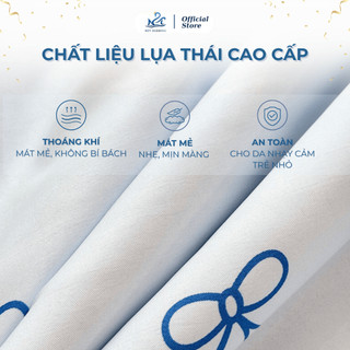 Chăn hè, mền lụa Thái M2T BEDDING kích thước 2mx2m3, mềm - mịn - mát