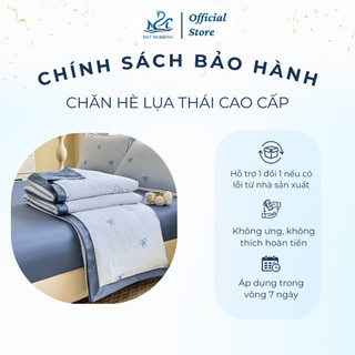 Chăn hè, mền lụa Thái M2T BEDDING kích thước 2mx2m3, mềm - mịn - mát