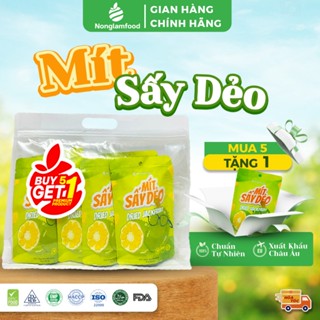 [5 Túi tặng 1] Combo 5 túi Mít sấy dẻo Nonglamfood túi 45g,  Giảm cân, giữ dáng hiệu quả, ăn vặt