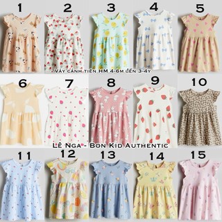 Váy cánh tiên trẻ em HM size 6-9m đến 3-4y trả khách