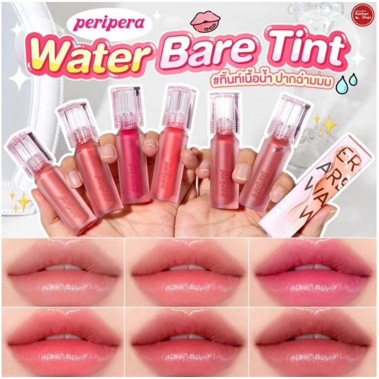 Son Kem Lì Mịn Mượt Peripera Ink Velvet / Ink AIRY - Son bóng Water Bare Tint