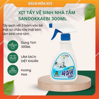 Xịt tẩy vệ sinh nhà tắm sandokkaebi 300ml