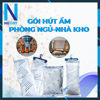 Túi Hút Ẩm NU DRY dùng cho tủ quần áo giày dép nhà kho đóng túi 1kg