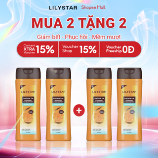 [MUA 2 TẶNG 2] Dầu Gội Xả 2IN1 LILYSTAR Phục Hồi Tóc Chuyên Sâu Chứa Tinh Dầu Nuôi Dưỡng Ẩm Giúp Tóc Mềm Mượt Chai 200ml