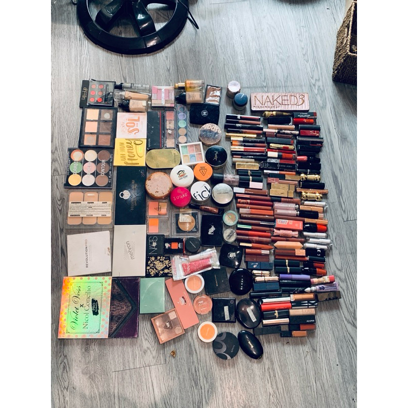 SET TRANG ĐIỂM (MAKEUP) PHẤN MÁ KHỐI MẮT HIGHLIGHT ( GIÁ 1 MÓN)