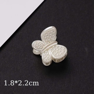 Set 10 Kẹp tóc mái hạt ngọc nhiều hình mini dễ thương