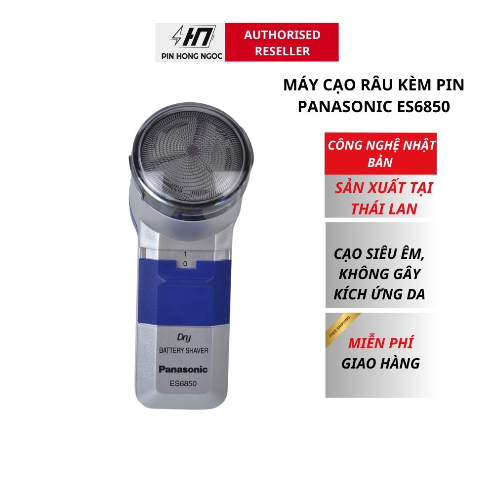 Máy cạo râu Panasonic ES6850 made in Thailand - hàng chính hãng