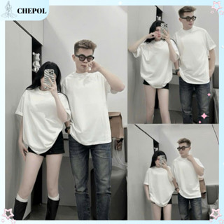 Áo thun Trơn Nam Nữ Unisex Chepol, Áo Phông Cổ Tròn Trơn Vải Thun Chất Cotton co giãn 2 chiều, có bigsize đến 120kg