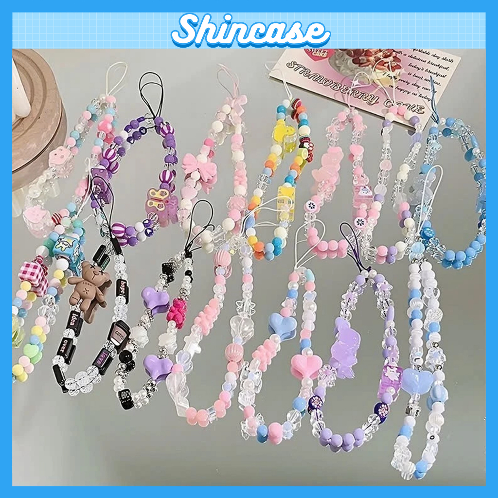 Dây Đeo Điện Thoại Thời Trang Chống Rơi Nhiều Màu Sắc Phong Cách Kiểu Hàn Quốc