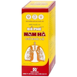 Siro Ho Bổ Phế Nam Hà Chỉ Khái Lộ Hỗ Trợ Giảm Ho Cảm Mạo, Ho Gió, Ho Khan Chai 125ml