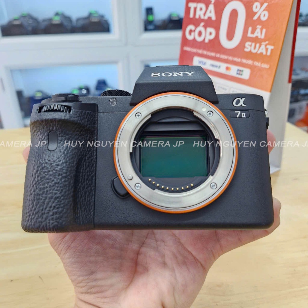 MÁY ẢNH SONY A72  có Tiếng Việt ĐẸP 99% , WIFI, ống kính Sony 28 70 OSS đẹp keng , Sony a7 ii, sony 