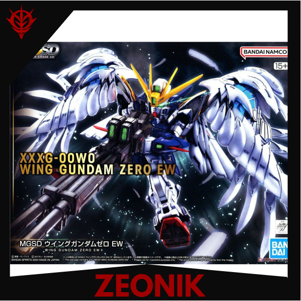 Mô hình MGSD Wing Gundam Zero EW chính hãng Bandai