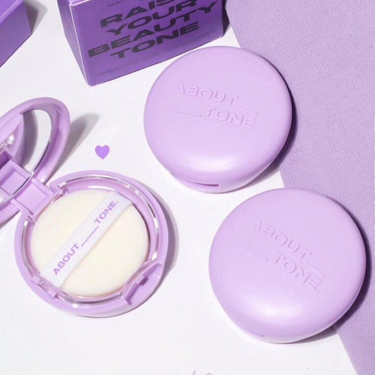 PHẤN PHỦ DẠNG NÉN EGLIPS/ABOUT TONE BLUR POWDER PACT