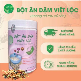 SỈ 3KG BỘT ĂN DẶM THEO CẶP ( 1 KHÔNG RAU + 1 SẴN RAU )