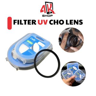 Kính lọc UV Chính hãng CUELY cho lens Filter 49mm 58mm 67mm 72mm 77mm 52mm