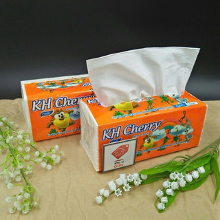 THÙNG 40 GÓI RÚT LỤA CAO CẤP CHERRY [ CAM ] - GIẤY LỤA SIÊU MỀM MỊN VÀ DAI