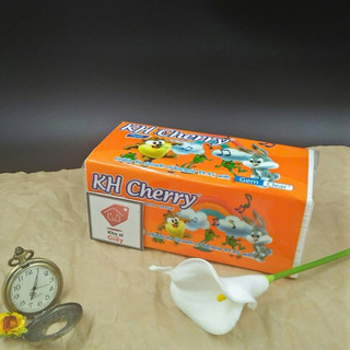 THÙNG 40 GÓI RÚT LỤA CAO CẤP CHERRY [ CAM ] - GIẤY LỤA SIÊU MỀM MỊN VÀ DAI