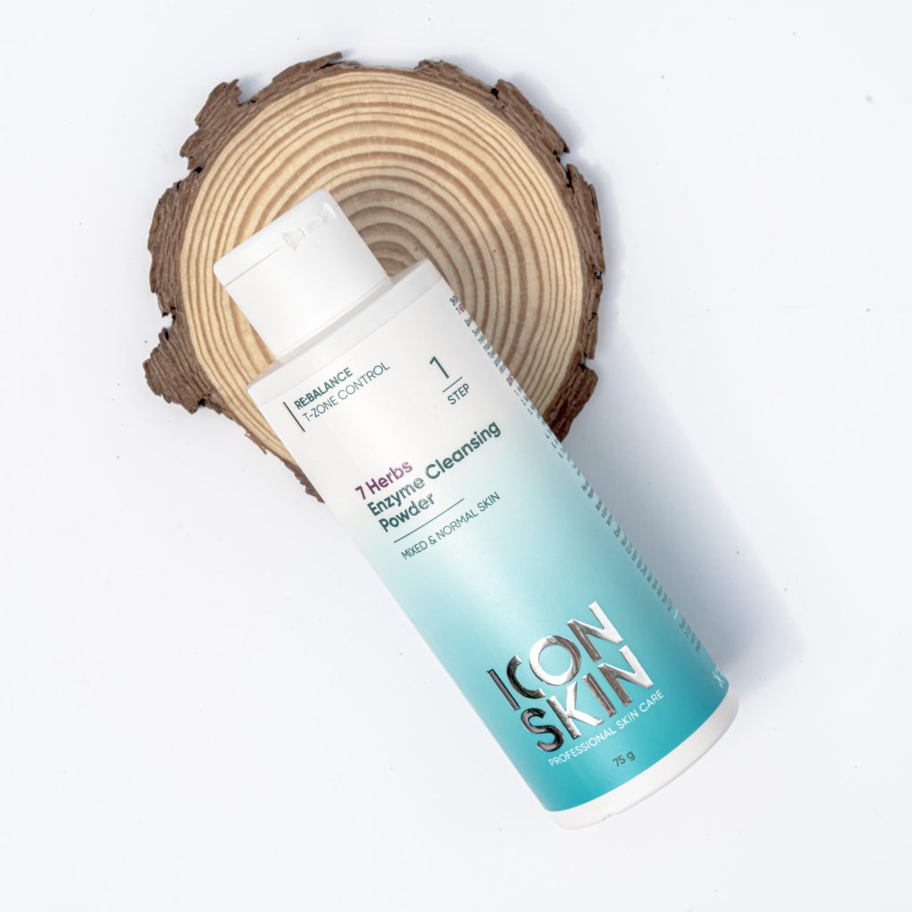 ✅ ICON SKIN Bột tẩy da chết 7 HERBS Enzyme Cleansing Powder 75 g