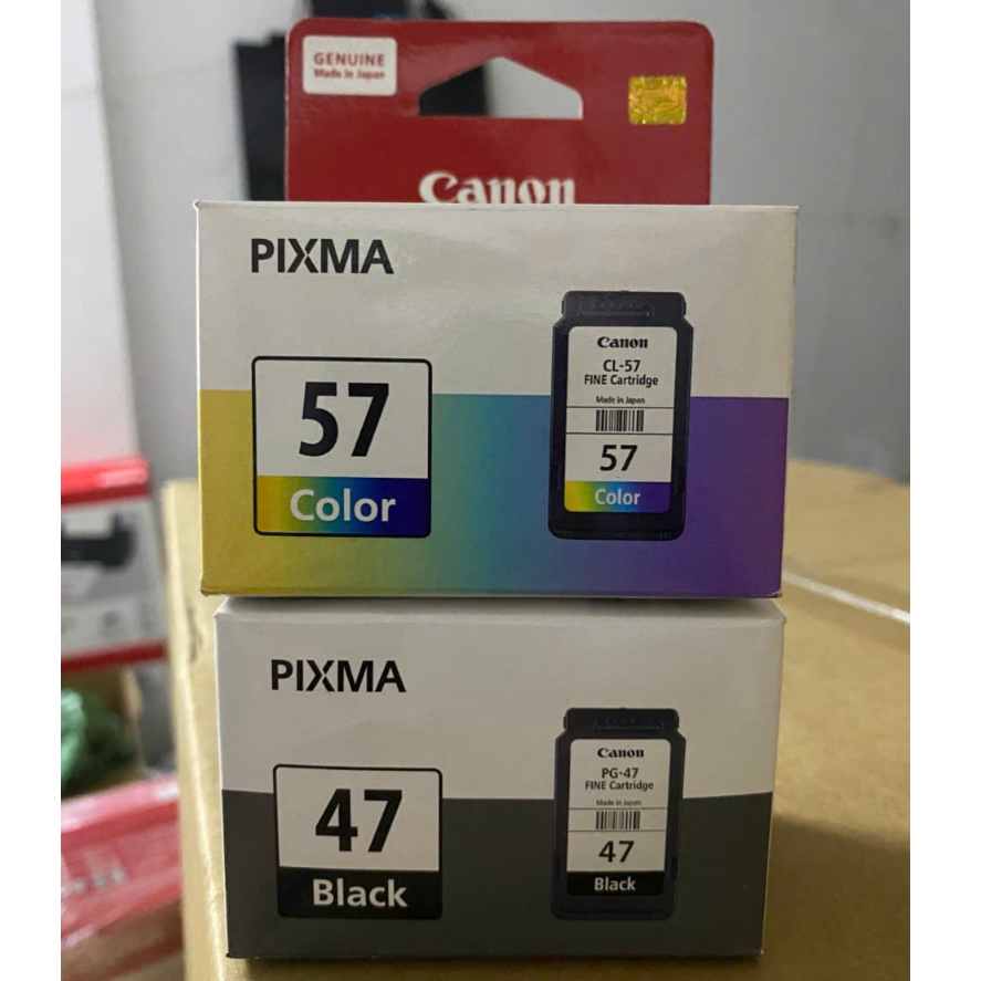 Mực máy in  Canon E400, E410, E460, E480...mã PG47-CL57