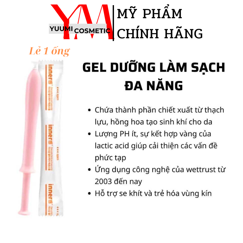 Lẻ 1 ống gel Inner Vệ Sinh Phụ Nữ Màu Cam
