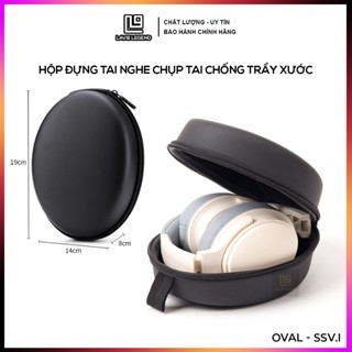 Hộp đựng tai nghe chụp tai Hộp Cứng EVA có dây kéo Túi Đựng headphone chống sốc chống bụi