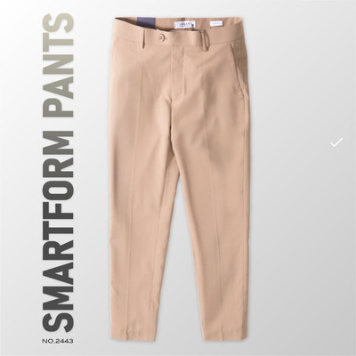 Quần tây nam URBAN slim fit chuẩn phom, vải Cotton Poly cao cấp dày dặn, ống đứng vừa vặn, tôn dáng NO.2443