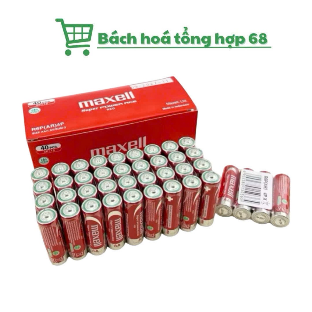 PIN MAXELL 2A (SIZE AA) MAXELL HÀNG CÔNG TY CHÍNH HÃNG