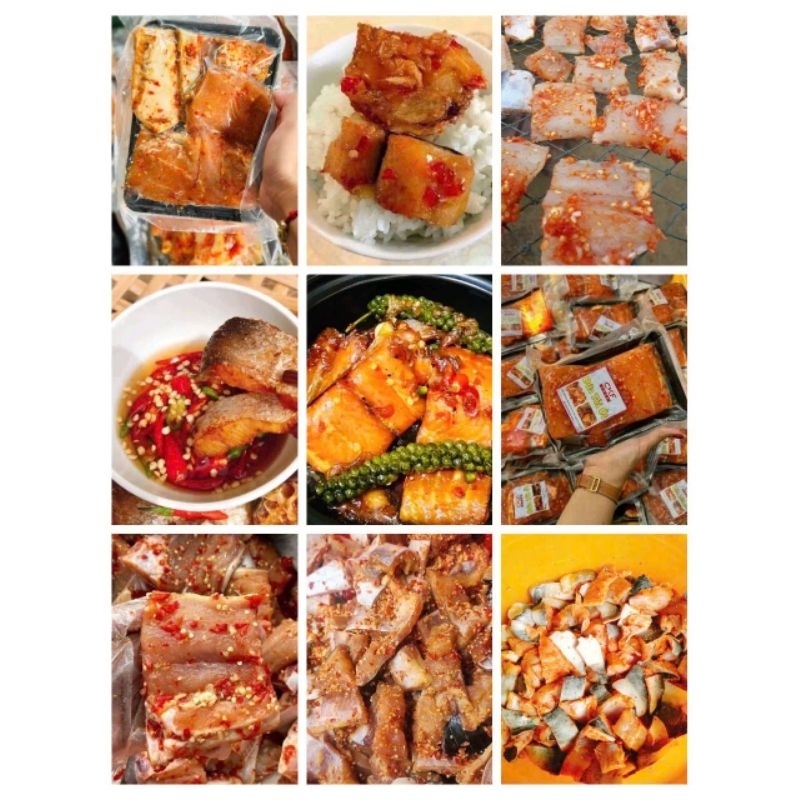 Dứa ướp tỏi ớt. 500g (giao hỏa tốc)