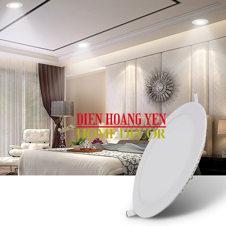Bóng đèn led âm trần 12W tròn loại siêu mỏng