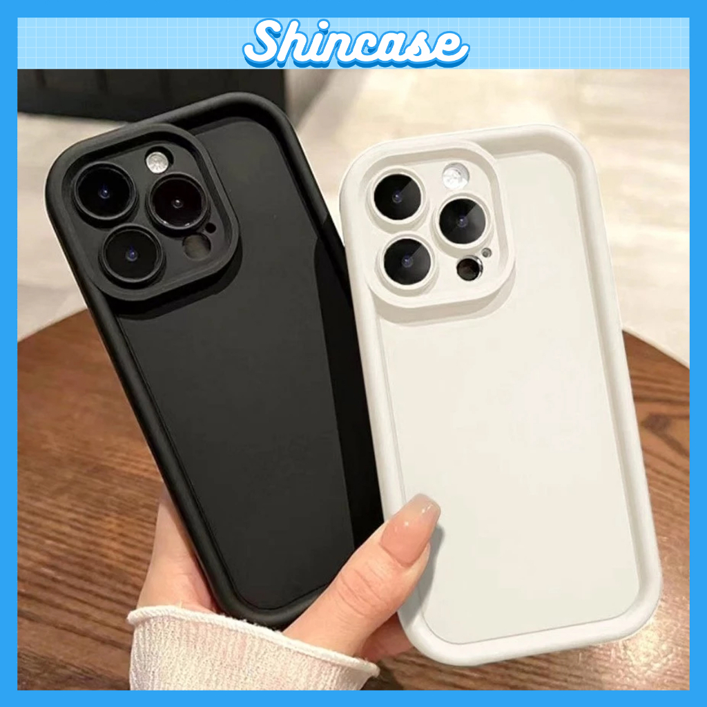 Ốp Lưng iPhone Viền Cao Chống Sốc, Bảo Vệ Camera, Cao Cấp - iP 6/7/8/X/XS/XR/11/12/13/14/15/16/17/Plus/Air/Pro/Max/Mini