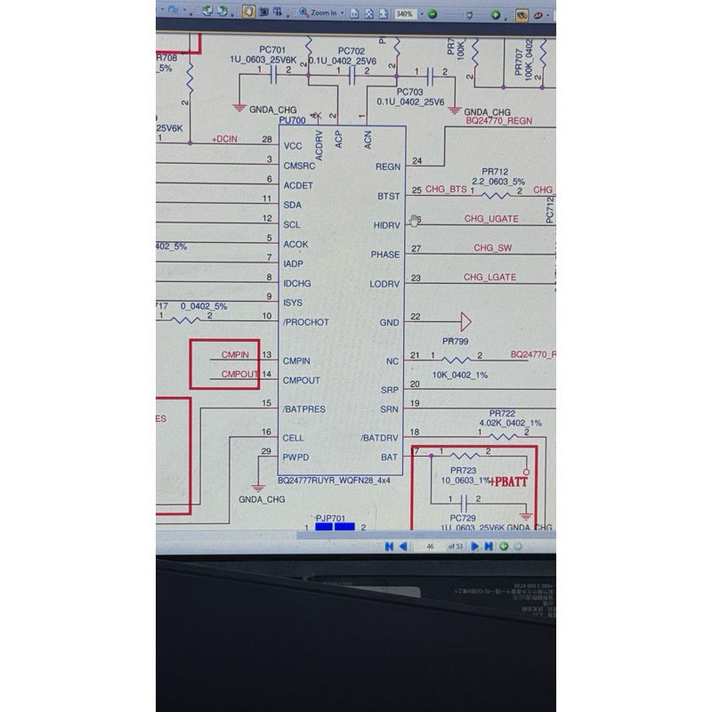BQ24777 ic sạc laptop