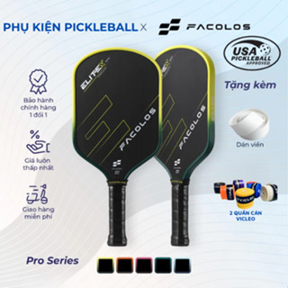 ( Chính Hãng ) Vợt Pickleball Facolos Elite X Pro Series 16MM và 14MM – Kiểm Soát Tuyệt Vời
