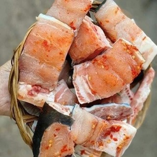Dứa ướp tỏi ớt. 500g (giao hỏa tốc)