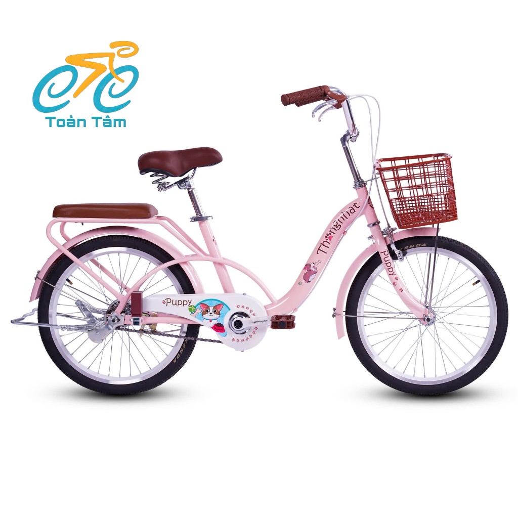 Xe đạp trẻ em Thống Nhất 20inch - bé gái từ 7-12 tuổi