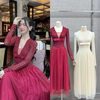 Đầm maxi cúp ngực dáng dài kèm dây choker duyên dáng mặc đi tiệc, sinh nhật, cưới hỏi, dạ hội