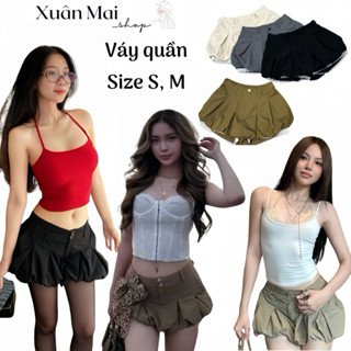 Quần short bí phồng cạp trễ y2k phối ren viền quần đùi nữ chân váy bí phồng kèm lót trong