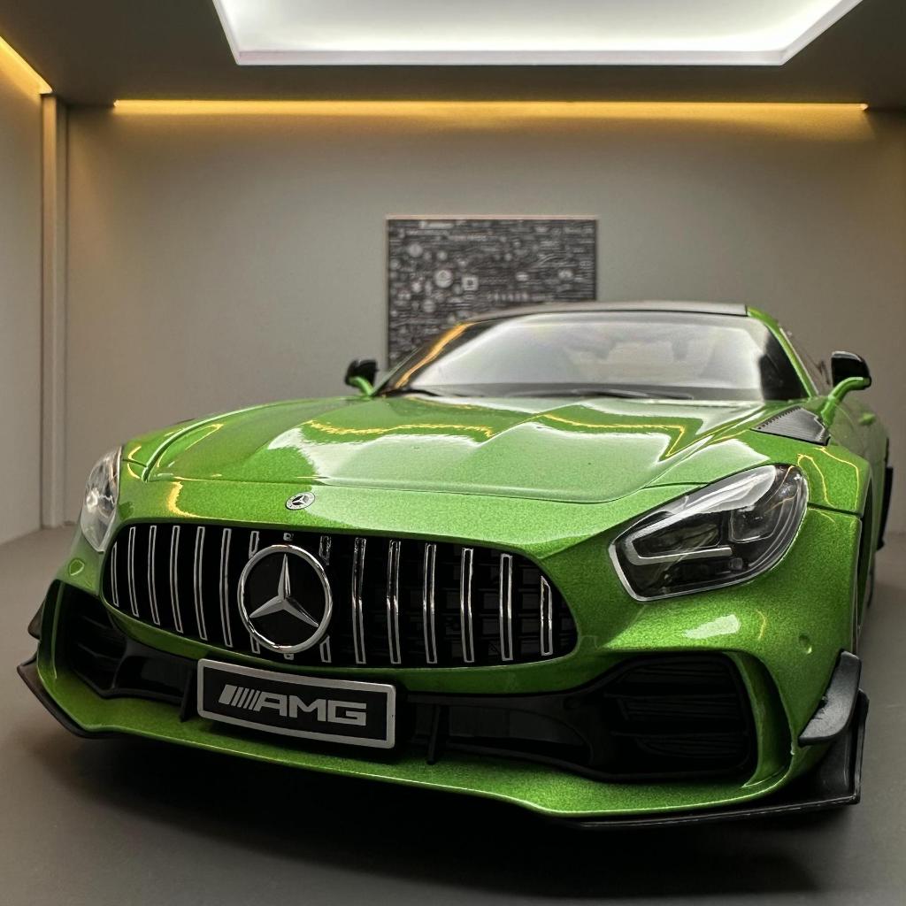 Mô hình xe hơi hợp kim thời trang 1:18 Mercedes-Benz AMG-GTR hiệu ứng âm thanh đèn