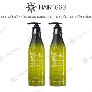 Gel mềm bóp tóc uốn xoăn Karseell Naturally Curly, tạo lọn giữ nếp phù hợp tóc xoăn hippie 500ml