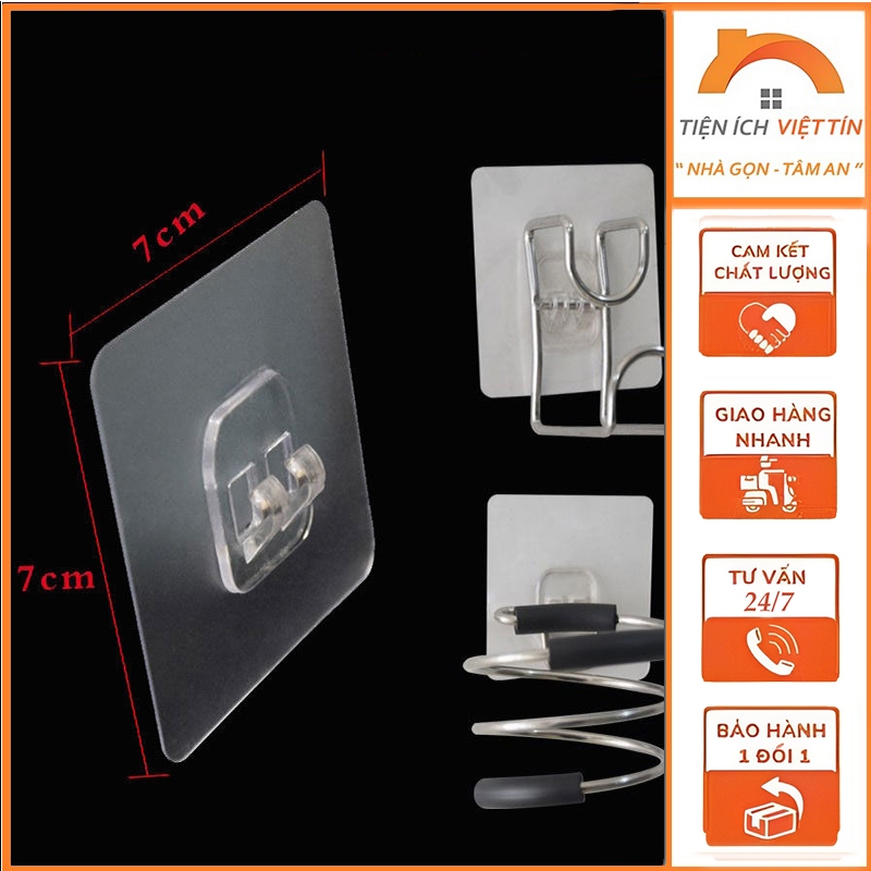 Bộ 2 miếng dán thay thế loại ĐƠN TRONG ( 7x7cm) (Tiện Ích Việt T ín)