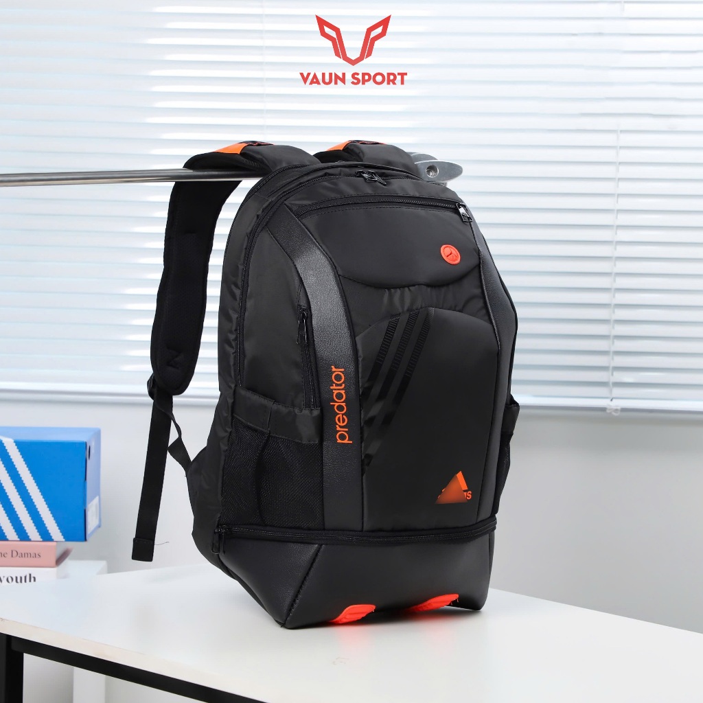 Balo Thể Thao Nam Predator | Ngăn Giày - Ngăn Laptop 17 inch - Chống Thấm