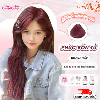  Thuốc Nhuộm Tóc Màu PHÚC BỒN TỬ Không Tẩy lên từ nền đen tặng kèm trợ nhuộm | Kienhair 