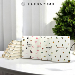 Sổ tay A5 300 trang HUERARUMO bìa cứng – giấy 100gsm,Dot Grid, Kẻ Ngang,Caro – Planner,Ghi chú, Bullet Journal,ghi chép.