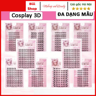 Mengjieshangpin Hộp Lông Mi Giả 10 Hàng Mi Tách Sợi Siêu Mảnh Và Tự Nhiên Cho Người Mới Bắt Đầu