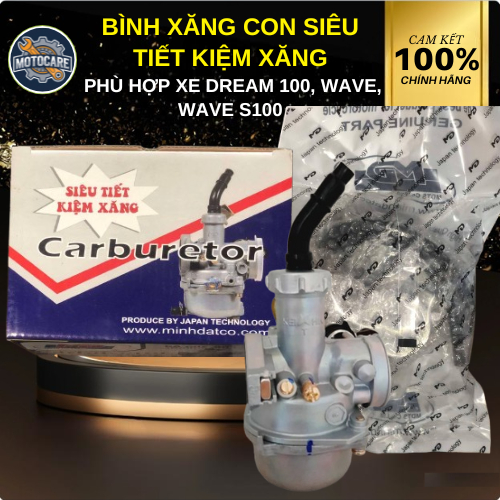 Bình Xăng Con Siêu Tiết Kiệm Xăng - Phù Hơpk Xe DREAM 100, WAVE, WAVE S100